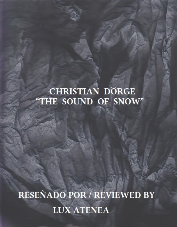 CHRISTIAN DÖRGE - THE SOUND OF SNOW