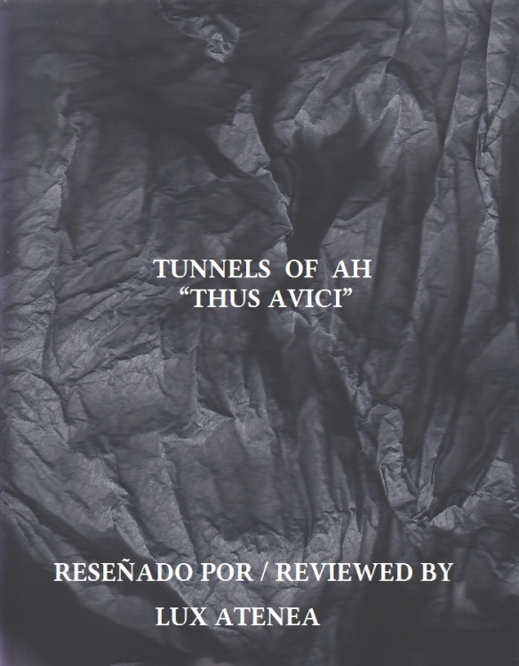 TUNNELS OF AH - THUS AVICI