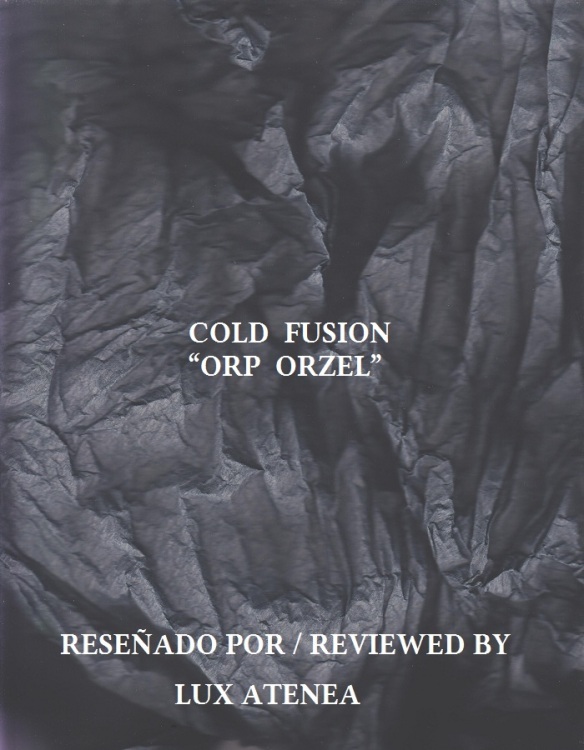 COLD FUSION - ORP ORZEL