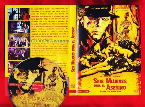 DVD SEIS MUJERES PARA EL ASESINO Sei donne per l'assassino 1964