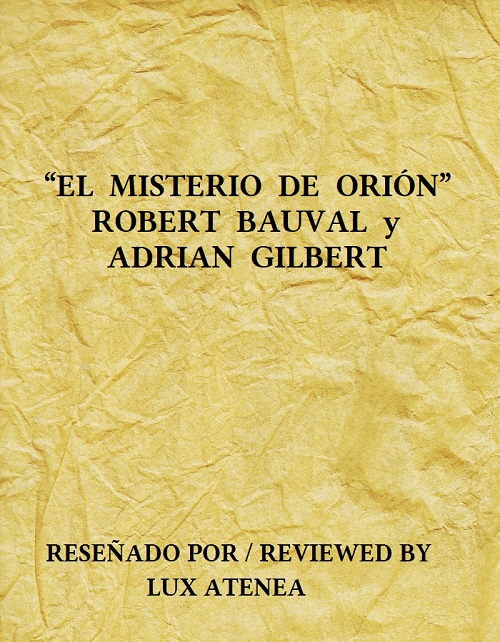 EL MISTERIO DE ORION ROBERT BAUVAL ADRIAN GILBERT